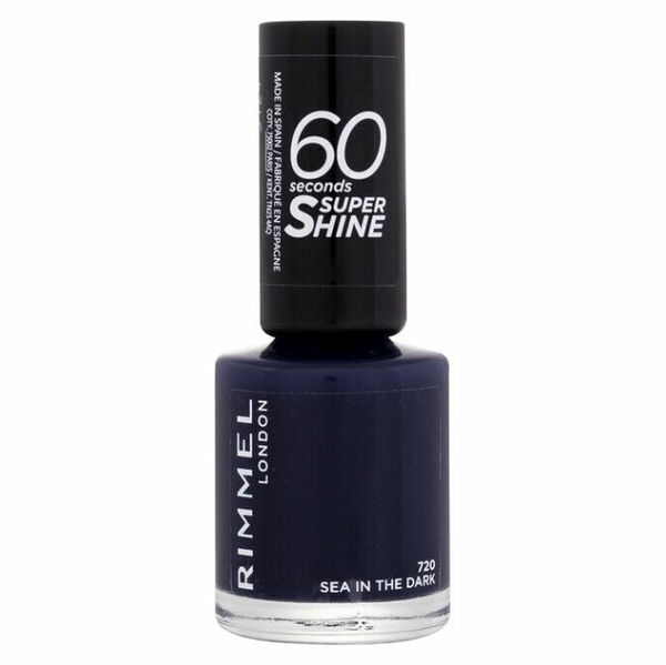 RIMMEL LONDON 60 Seconds Lak na nehty 720 Sea In The Dark 8 ml porovnat ceny