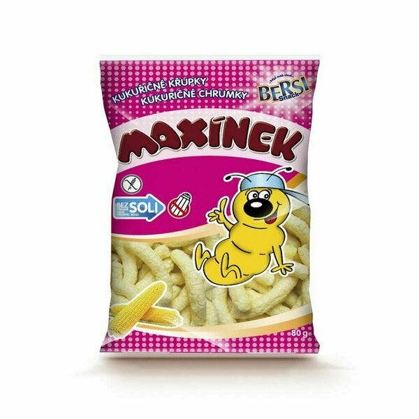 BERSI Kukuřičné křupinky bez soli 80 g porovnat ceny
