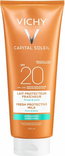 Vichy Idéal Soleil SPF 20 Ochranné mléko na obličej a tělo 300ml porovnat ceny