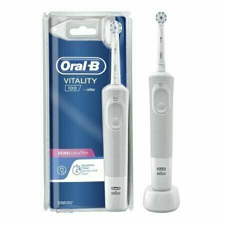 Oral-B Elektrický zubní kartáček Vitality D100 Cross Action, 7600 kmitů/min porovnat ceny