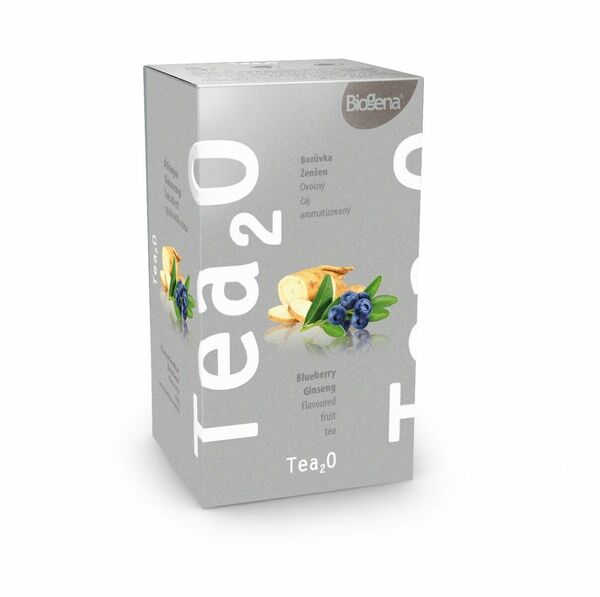 Biogena Tea2O Borůvka & Ženšen porcovaný čaj 20x2,3 g porovnat ceny