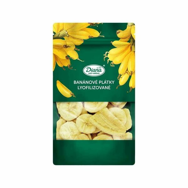 Diana Company Banánové plátky lyofilizované 55g porovnat ceny