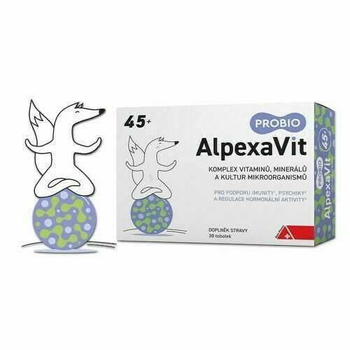 AlpexaVit PROBIO 45+ tob.30 porovnat ceny