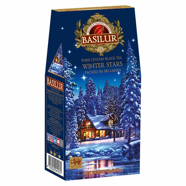 BASILUR Infinite moments winter stars černý čaj 75 g porovnat ceny