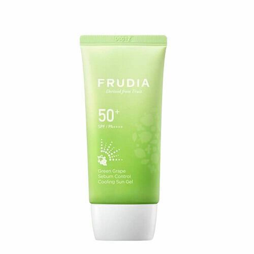 FRUDIA Green Grape Pore Control Hydratační gel na opalování pro mastnou a smíšenou pleť SPF 50+, 50 g porovnat ceny