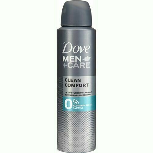 DOVE MEN+CARE  Alu-free Clean Comfort deodorant ve spreji porovnat ceny