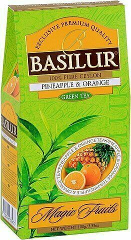 Basilur Magic Green Pineapple & Orange papír 100 g porovnat ceny