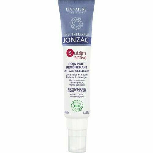 Jonzac Sublimactive Noční Krém Na Vrásky Bio 40ml porovnat ceny