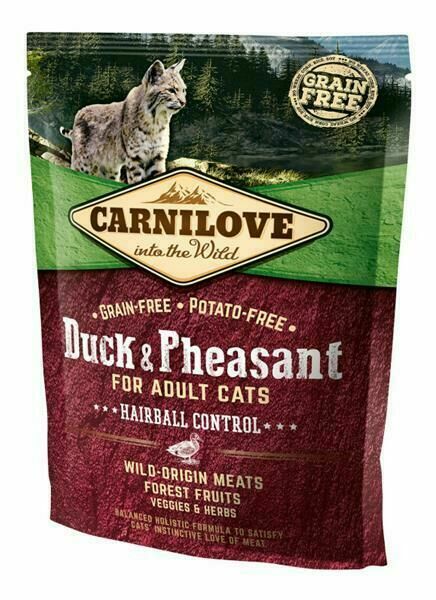 Carnilove Cat Adult Duck & Pheasant Grain Free 0.4 kg porovnat ceny