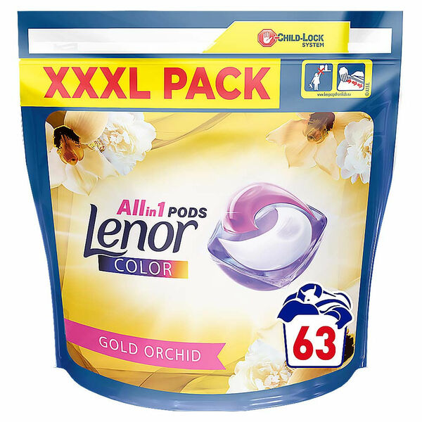 LENOR Kapsle na praní Gold Orchid 63 praní porovnat ceny
