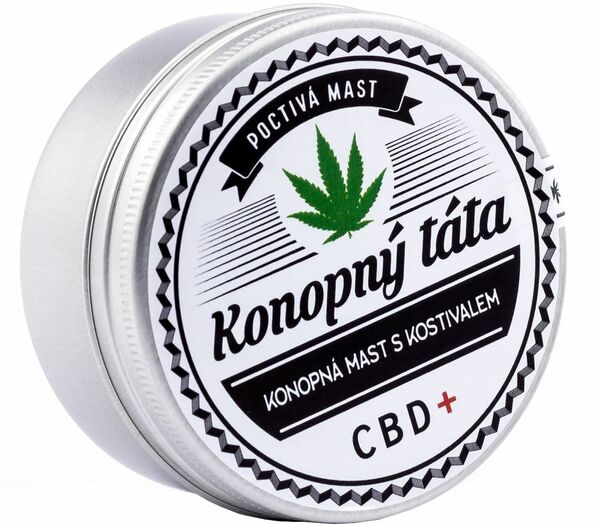 Konopný Táta Konopná mast s kostivalem 80ml porovnat ceny