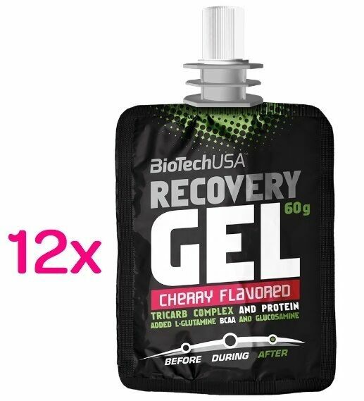 BiotechUSA Recovery Gel 12x60g Cherry porovnat ceny
