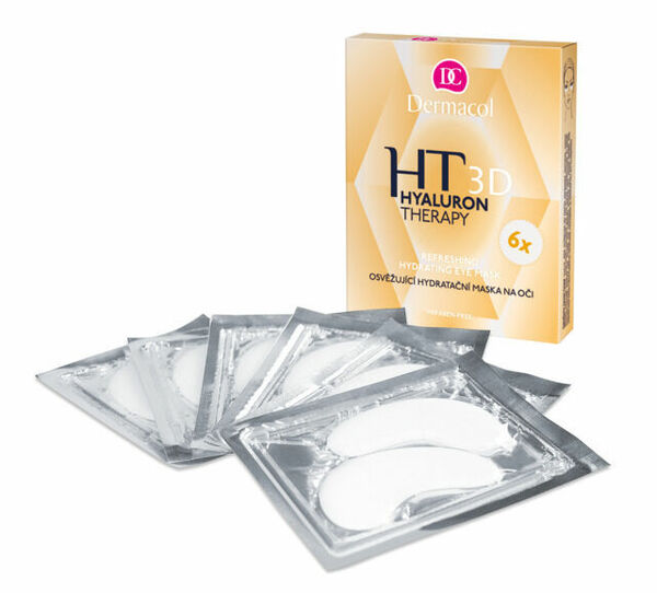 Dermacol Hyaluron Therapy 3D osvěžující hydratační maska na oči 6ks porovnat ceny