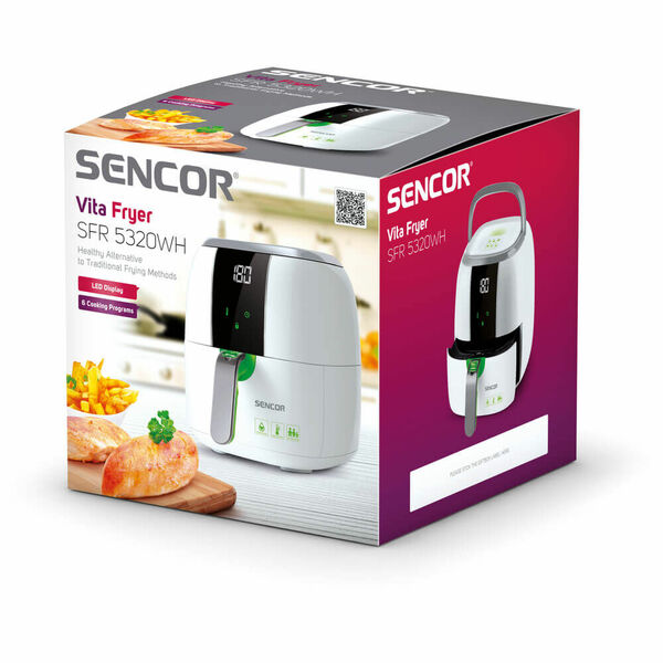 SENCOR SFR 5320WH Horkovzdušná fritéza porovnat ceny