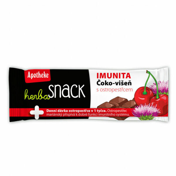 APOTHEKE Herba snack imunita čoko višeň tyčinka 55 g porovnat ceny