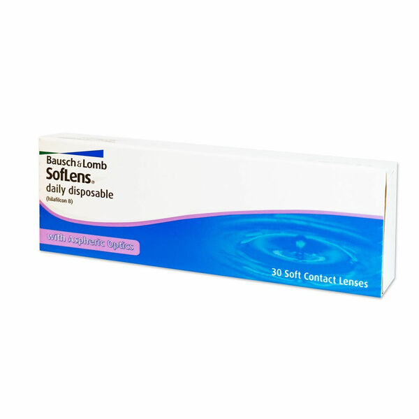 BAUSCH & LOMB SofLens Daily Disposable Jednodenní kontaktní čočky 30 kusů, Počet dioptrií: -7,00, Počet kusů v balení: 30 ks, Průměr: 14,2, Zakřivení: porovnat ceny