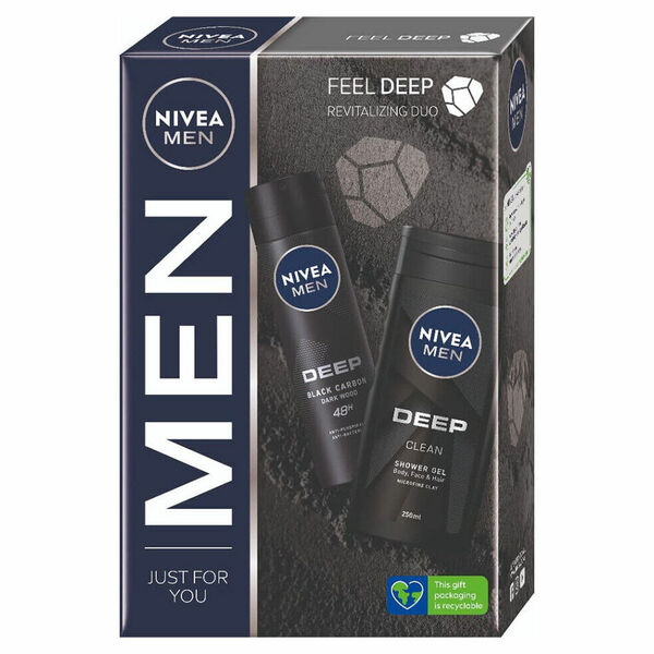 NIVEA Men Box Deo Deep Dárkové balení porovnat ceny