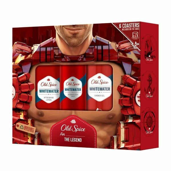 Old Spice Whitewater Fireman Vánoční Dárková Sada Pro Muže 3ks porovnat ceny
