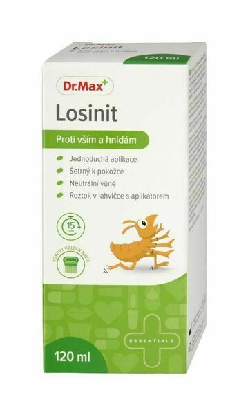 Dr. Max Losinit proti vším a hnidám 120 ml porovnání ceny