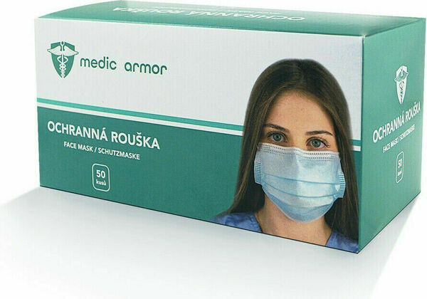 Medic Armor  Ochranná jednorázová rouška - kategorie IIR 50ks porovnat ceny