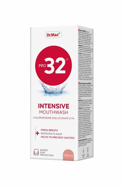 Dr. Max PRO32 Intensive Mouthwash ústní voda 300 ml porovnat ceny