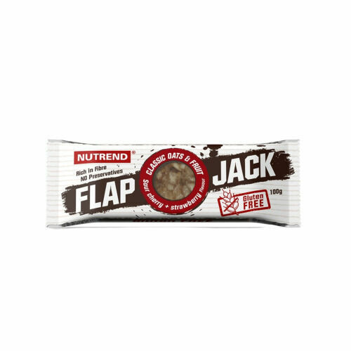 Nutrend  Flap Jack Gluten Free 100g Višeň, jahoda porovnat ceny