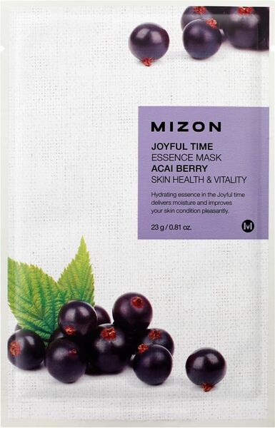 Mizon Joyful Time Acai Berry Plátýnková maska pro rozjasnění a vitalitu pleti 23g porovnat ceny