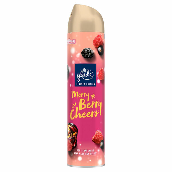 GLADE Osvěžovač vzduchu ve spreji Merry Berry Cheers 300 ml porovnat ceny