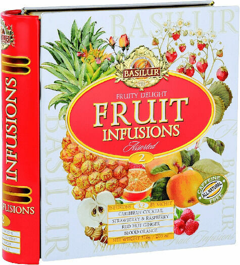 BASILUR Fruit Infusions Book Fruity Delight plech 32x1,8g porovnat ceny