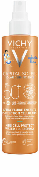 Vichy Capital Soleil Fluidní Sprej vhodný i pro citlivou dětskou pokožku SPF50+ 200 ml porovnat ceny