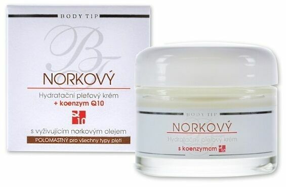 Body Tip Norkový hydratační krém s koenzym.Q10 50m porovnat ceny