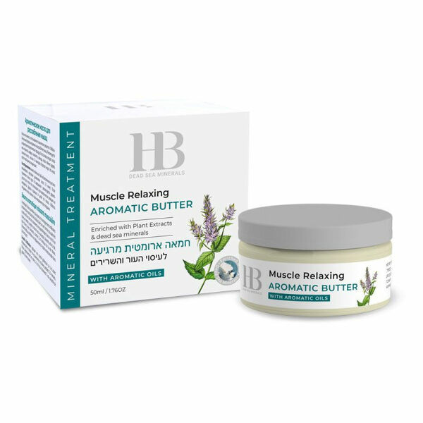 H&B Dead Sea Minerals Aromatické máslo pro relaxaci svalů 50 g porovnat ceny