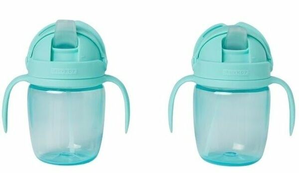 SKIP HOP Hrnek rostoucí Sip-to-Straw Teal 6m+ 2ks porovnat ceny