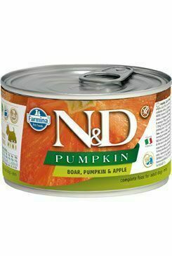N&d Dog Pumpkin Adult Boar & Apple Mini 140g porovnat ceny