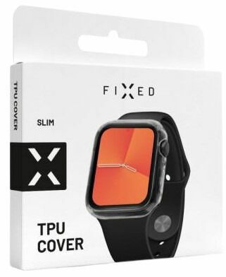 FIXED TPU gelové pouzdro pro Apple Watch 45mm, čiré porovnat ceny