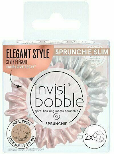 Invisibobble Gumičky Sprunchie Slim Bella Chrome 2ks porovnat ceny