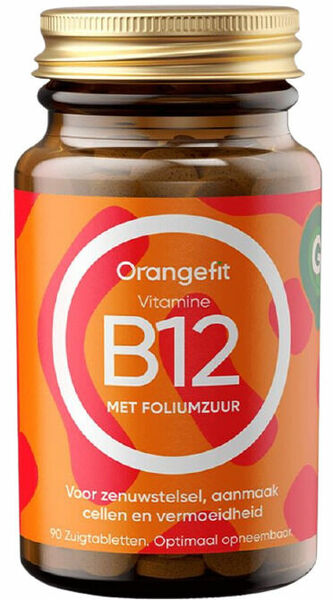 Orangefit Vitamin B12 s kyselinou listovou 90 pastilek porovnat ceny