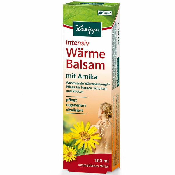 KNEIPP Hřejivý balzám s arnikou horskou 100 ml porovnat ceny