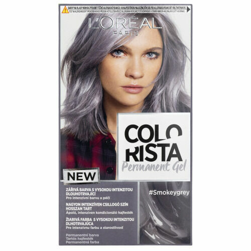 L'Oréal Paris Colorista Permanent Gel Permanentní barva Smokeygrey porovnat ceny