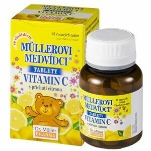 Dr.Muller  Müllerovi medvídci s vitamín C a přích.citronu tablety 45 porovnat ceny