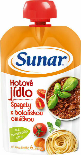 Sunárek špagety s boloňskou omáčkou 120 g porovnat ceny