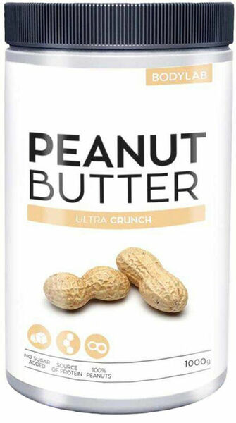 Bodylab Peanut Butter ultra křupavé arašídy 1000g porovnat ceny