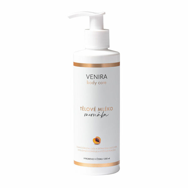 Venira Tělové mléko meruňka 200 ml porovnat ceny