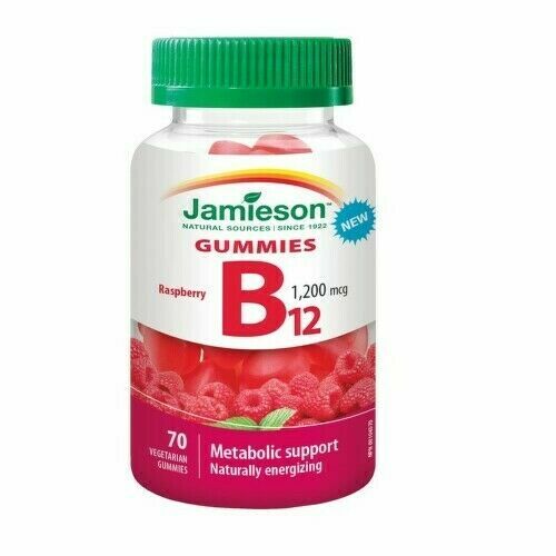 Jamieson Vitamín B12 Gummies 1200mcg Past.70 porovnat ceny