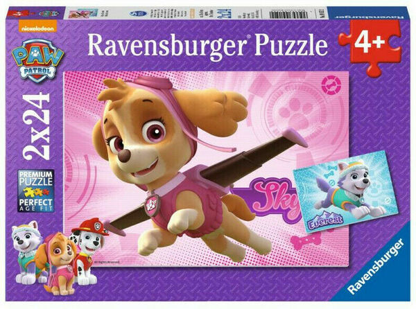 Ravensburger  Tlapková Patrola; 2x24 dílků porovnat ceny