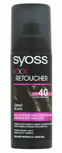 Sassy  Syoss Sprej na odrasty Root Retoucher černý 120ml porovnat ceny