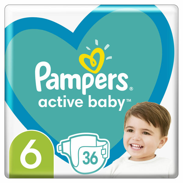 Pampers Active Baby Plenky velikost 6 36ks porovnat ceny