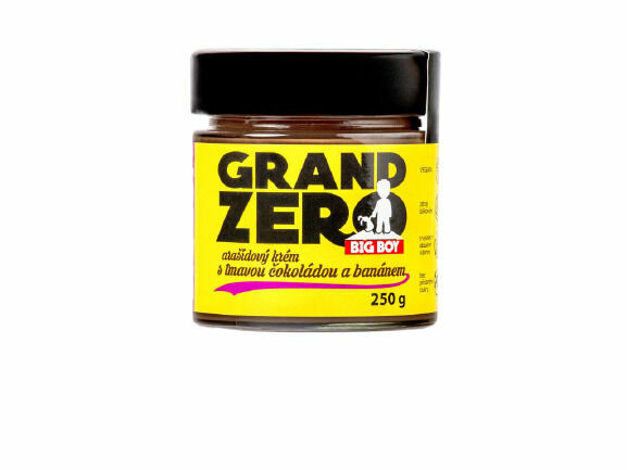 BIG BOY® Grand Zero s tmavou čokoládou a banánem + 3 vzorky Grand Zero zdarma porovnat ceny