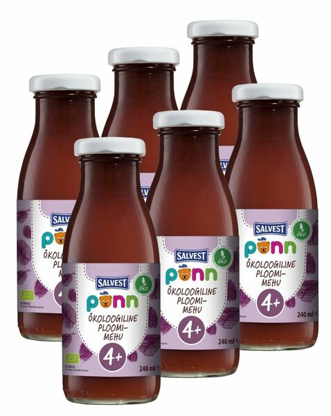 SALVEST Põnn BIO Švestková šťáva s dužinou 6x240 ml porovnat ceny