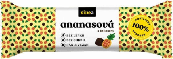 sinea Tyčinka ananasová s kokosem 40g porovnat ceny